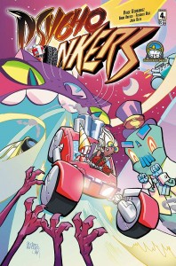 PSYCHO BONKERS #4 (OF 5) DIRECT MARKET CVR A
